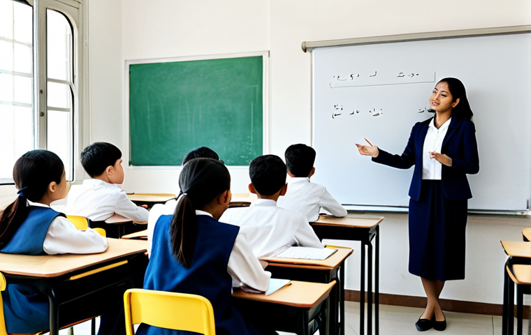 한국어교원 커리어 패스 설계 - A professional Arab businesswoman in a modest, tailored abaya, working on a laptop in a modern offic... 한국어교원 커리어 패스 설계 - A professional Arab businesswoman in a modest, tailored abaya, working on a laptop in a modern offic...