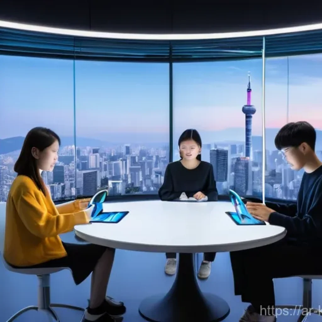 한국어교원 학습 자료 제작 방법 - **Prompt:** A diverse group of enthusiastic teenagers and young adults, aged 15-20, fully clothed in...