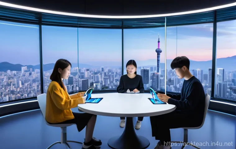 한국어교원 학습 자료 제작 방법 - **Prompt:** A diverse group of enthusiastic teenagers and young adults, aged 15-20, fully clothed in...